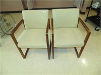 (2) Padded Office Chairs from Room #411