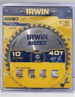 Irwin 10” 40t saw blade