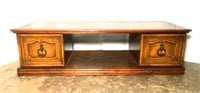 Long Coffee Table with Cabinets