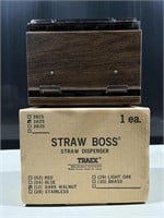 Straw Boss Straw Dispenser