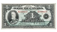 Bank of Canada 1935 One Dollar UNC - Osbourne | To