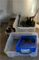 Plastic Containers of Tools