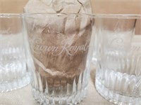 8 Crown Royal glasses