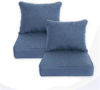Unuon Indoor/Outdoor Chair Cushions Deep Seat Chai
