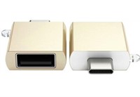 NEW USB 3.0 Type-C to Type-A Adapter Gold