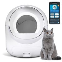 Cleanpethome Self Cleaning Cat Litter Box, Automat