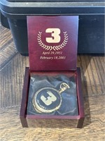 Dale Earnhardt collectible pocket watch