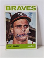 Joe Torre Autograph Card
