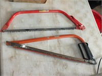 21" BOW SAW, BLADE, SAW