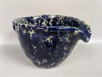 Bennington Pottery Blue Agate Batter Bowl