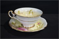 Foley Tea Cup & Saucer  Floral