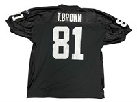 Tim Brown Football Jersey - Reebok - Size 52