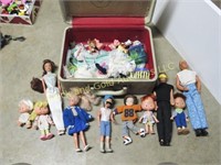 Misc. Barbie, Ken, & other Dolls in Case