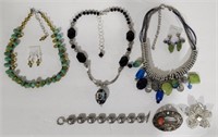 Assortment of Costume Jewelry