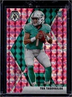 Tua Tagovailoa Pink Camo Prizm Rookie Card 2020