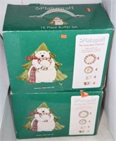 32 pieces of Pfaltzgraff snowbear collection