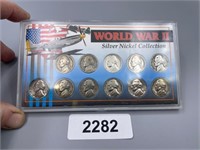 World War II Silver Nickel Collection