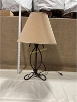 Metal base lamp - tested