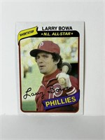 1980 Topps Larry Bowa Card