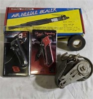 Air Needle Scaller, knifes and more.