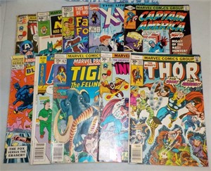 Lot of 10 Assorted Comics - condition varies