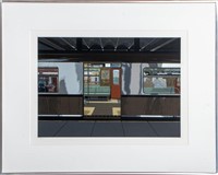 Richard Estes "Subway" Screenprint in Colors