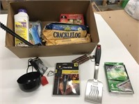 BBQ, Firelogs & Insect Traps Lot