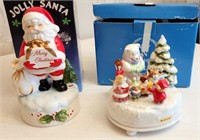Christmas Ceramic Music Boxes
