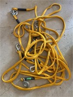 Tow rope with hooks