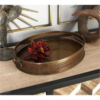 Decmode Metal Tray, Set of 2