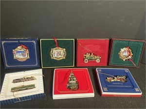 7 White House Historical Association ornaments