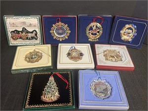 9 White House Historical Association ornaments