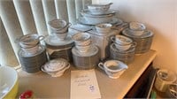 Noritake china set tea cups, bowls, plates, etc