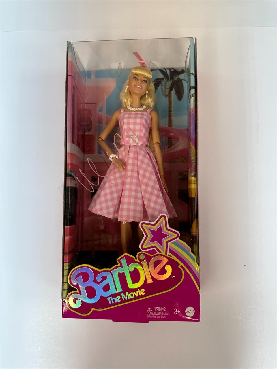 Autograph COA Barbie Doll Margot Robbie