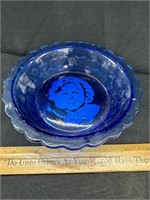 Shirley Temple blue bowl