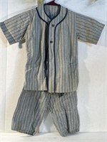 1930s handmade child’s baseball uniform