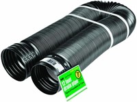 Flex-Drain 51710 Solid Pipe 4in x 15ft