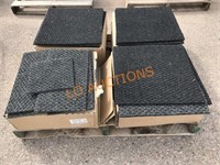 4 Boxes of NEW Floor Carpet Tiles