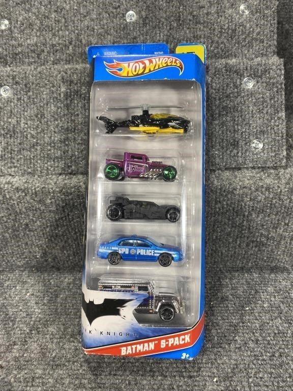 Batman Hot Wheels 5 Car Gift Pack