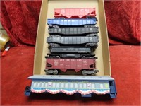 Lionel rolling stock train cars.