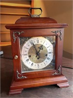 Hamelton West German Cherry Mantel Clock