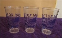 Lot of 3 Croton Iowa Cups