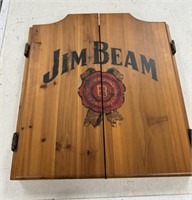 Jim Beam Dartboard Set