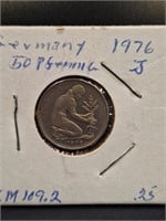 1976 German coin