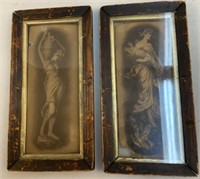 (2) Framed Pictures of Women