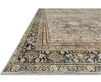 (N) LAYLA Collection Area Rug LAY-03 OLIVE / CHARC