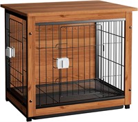 Aivermeil Wooden Dog Kennel  Double Doors  32IN