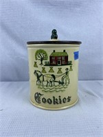 Poppytrail cookie jar