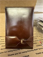 VINTAGE ROLEX LEATHER NOTEBOOK & PAD LOOK THIS UP