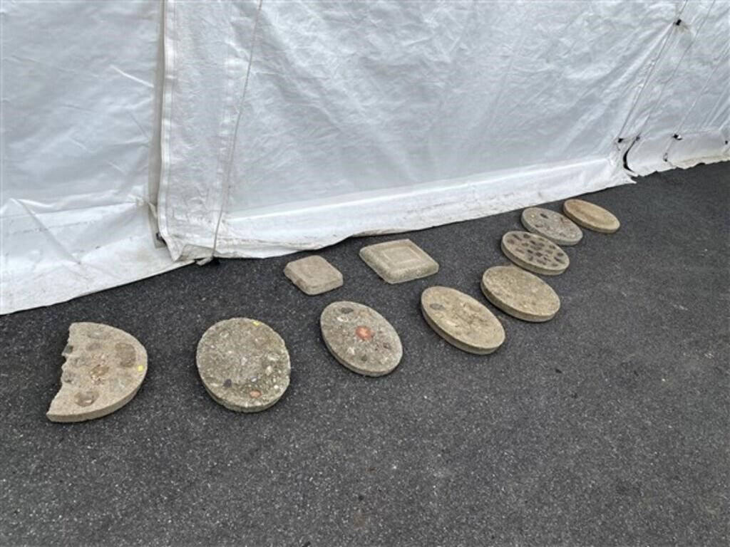 (10) Concrete Stepping Stones